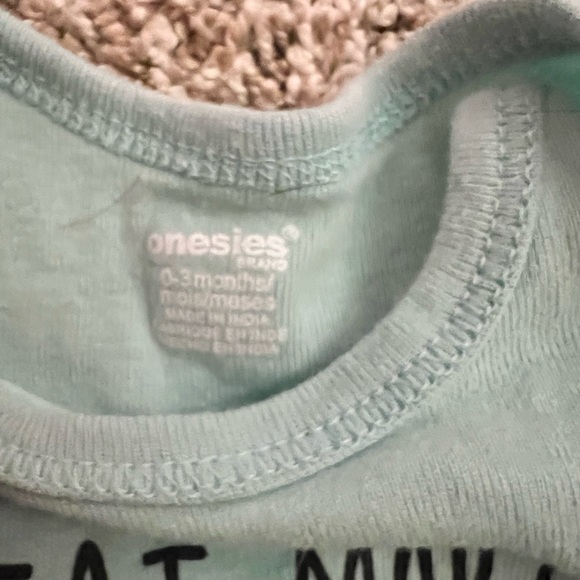 Baby Girl Cupcake & Donut Onesie Set - Pink, Mint, White set of 5 size 0-3m - Picture 8 of 11